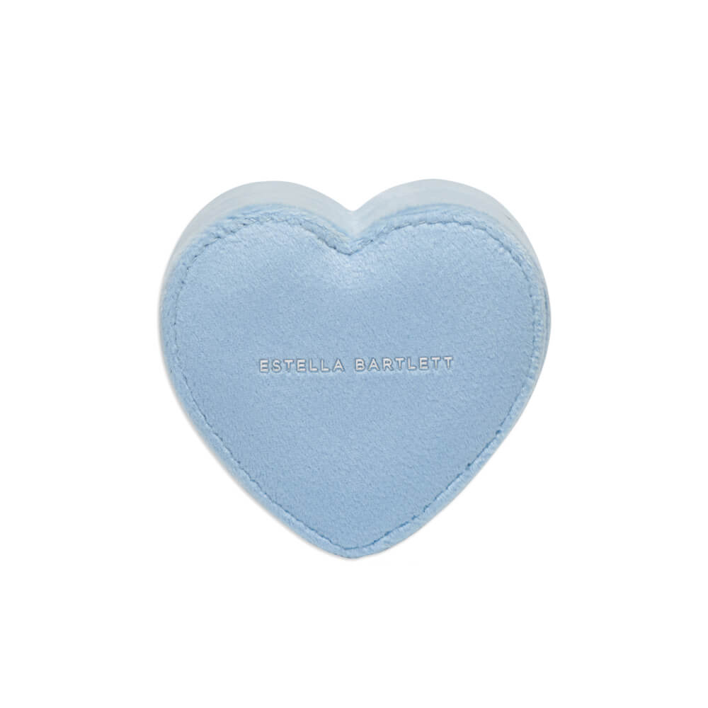 Estella Bartlett Mini Blue Heart Jewellery Box